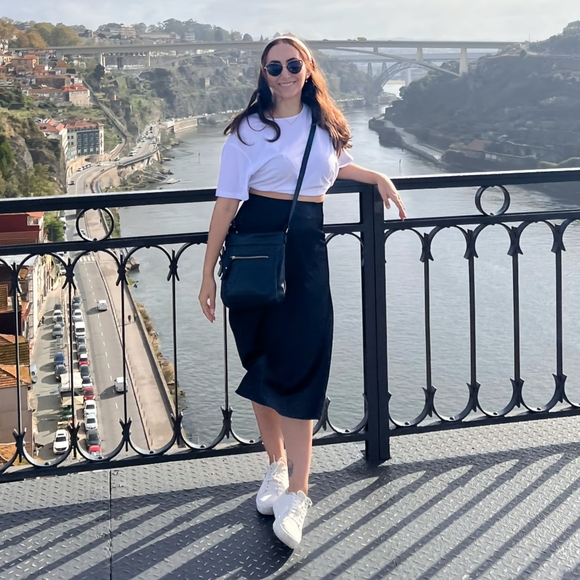 Black Shoulder/Crossbody Bag - Picture 8 of 9